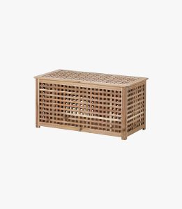 Ikea Hol Acacia Side Table Wooden